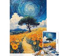Jigsaws 1000 Pieces for Adults Whirlwind Landscape Shared Joyful Family Experience Wonderful Christmas Surprise Gifts (50x75cm)