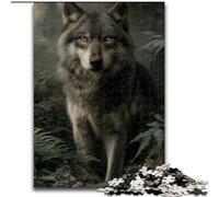 Jigsaws 1000 Pieces for Adults Wolf, Educational Toys for Is Ideal As A Gift for The Whole Family for And 14 Years Old (Size 50x75cm)