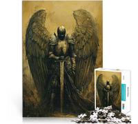 Jigsaws 1000 Pieces for teenagers Angelic Sentinel Pädagogisches Spielzeug zum Stressabbau Eltern-Kind-Interaktion38x26cm
