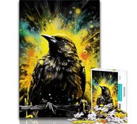 Jigsaws 1000 Pieces for Teenagers Animal Sparrow,Help The Brain Exercise Addictive Toys to Cultivate Patience Perfect Decoration (75x50cm)