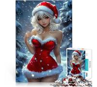 Jigsaws 1000 Pieces for teenagers Anime Girl Christmas Lernspiele Heimdekoration Lernspiel für Geburtstag, Weihnachten38x26cm
