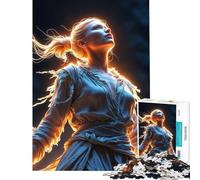 Jigsaws 1000 Pieces for Teenagers Ascension of Light Help The Brain Exercise A Work of Art Fun Games Suitable for Ages 14 And Up (38x52cm)