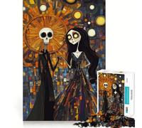 Jigsaws 1000 Pieces for Teenagers Ballroom Couple Sharp Cut Craft Logic Puzzle Play Idle Time Game Christmas Calm Gift (50x75cm)