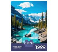 Jigsaws 1000 Pieces for Teenagers Banff National Park-1 Puzzles for Adults Toy Wall Decor Pattern Assembly Great Gift for Gaming 52x38cm/1000pcs