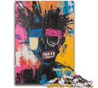 Jigsaws 1000 Pieces for Teenagers Basquiat Style Teenager Puzzles,Brain Intelligence Challenge Addictive Toys for Home Decoration (75x50cm)