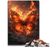Jigsaws 1000 Pieces for Teenagers Beautiful Butterfly Teenager Puzzles,Brain Intelligence Challenge Addictive Toys for Home Decoration (75x50cm)