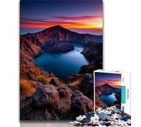 Jigsaws 1000 Pieces for Teenagers Beautiful Mountains And Lakes,Brain Intelligence Challenge Addictive Toys Birthday Present,Gifts,Wall Art 38x26cm