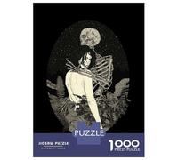 Jigsaws 1000 Pieces for Teenagers BRAILLE TO THE NIGHT Jigsaw Toy Wall Decor Staycation Kill Time Gifts for Friends And Family 52x38cm/1000pcs