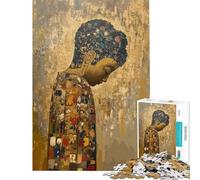 Jigsaws 1000 Pieces for Teenagers Buddha Obedient to Life Help The Brain Exercise A Work of Art Fun Games Suitable for Ages 14 And Up (38x26cm)