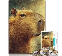 Jigsaws 1000 Pieces for Teenagers Capybara 1000 Pieces for Teenagers,is Ideal As Gifts for The Whole Family Suitable for And 14 (size 75x50cm)