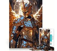 Jigsaws 1000 Pieces for Teenagers Celestial Sentinel Premium Cut Fun Focus Fun Game Easy Time Play Xmas Art Display (38x52cm)