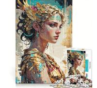 Jigsaws 1000 Pieces for Teenagers Circuits of Wisdom︰ Athena, Impossible Game, Difficult And Challenge, Unique Birthday And Xmas Gifts 50x75cm