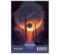 Jigsaws 1000 Pieces for Teenagers City Beneath A Sun Jigsaw Toy Wall Decor Staycation Kill Time Gifts for Friends And Family 38x26cm/1000pcs