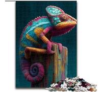 Jigsaws 1000 Pieces for Teenagers Color Chameleon, for 14+ For Family Fun & Game Night Artists' Collection, Fine Arts (Size 50x75cm)