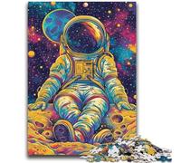Jigsaws 1000 Pieces for Teenagers Colour Astronauts Decompressing Intellectual Educational Toy Perfect Decoration 50x75cm