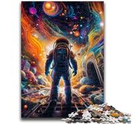 Jigsaws 1000 Pieces for Teenagers Colourful Astronaut Jigsaw,Educational Games Home Decoration Birthday Present, Gifts, Wall Art (50x75cm)
