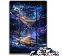 Jigsaws 1000 Pieces for Teenagers Cosmic Hourglass 1000 Pieces for Teenagers,Interesting Stress Reduction Parent-child Interaction (75x50cm)