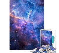 Jigsaws 1000 Pieces for Teenagers Cosmic Winter Wonderland Help The Brain Exercise A Work of Art Fun Games Suitable for Ages 14 And Up (50x75cm)