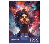 Jigsaws 1000 Pieces for Teenagers Creative Mind Exploring Imagination Puzzles for Adults Toy Wall Decor Pattern Assembly Great Gift for Gaming 70x50cm/1000pcs