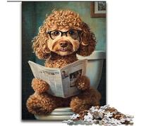 Jigsaws 1000 Pieces for Teenagers Cute Goldendoodle, for 14+ Challenging Game As A Gift for The Whole Family And Friends (Size50x75cm)