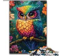 Jigsaws 1000 Pieces for Teenagers Cute Little Owl, for And from 14 Years And over Educational Learning Toys Family Games Birthday Present (Size 50x75cm)