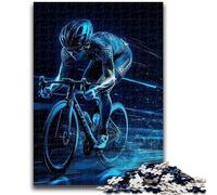 Jigsaws 1000 Pieces for Teenagers Cyclist in Motion Analysis And Logic Brain Teaser Game Birthday Gifts 50x75cm
