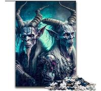 Jigsaws 1000 Pieces for Teenagers Dark Lord, Help The Brain Exercise Addictive Toys to Cultivate Patience Perfect Decoration (Size50x75cm)