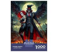 Jigsaws 1000 Pieces for Teenagers Death Loa Jigsaw Puzzle Toy Wall Decor Difficult Challenge Birthday Present, Gifts, 38x26cm/1000pcs