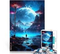 Jigsaws 1000 Pieces for teenagers Digital Dream Stressabbau Schwierige Herausforderung Wunschliste mit dem Weihnachtsmann52x38cm