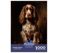 Jigsaws 1000 Pieces for Teenagers English Cocker Spaniel Jigsaw Toy Wall Decor Staycation Kill Time Gifts for Friends And Family 70x50cm/1000pcs