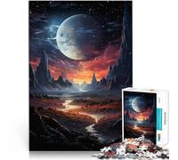 Jigsaws 1000 Pieces for teenagers Epic mysterious landscape Challenging Game and Family Play gifts for friends and family 26x38cm