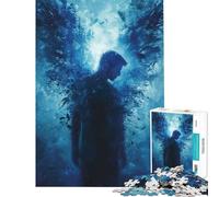 Jigsaws 1000 Pieces for Teenagers Fallen Angel Challenging To Complete Stress Reliever Toy Wall Decor for Age 14+ Game (38x26cm)