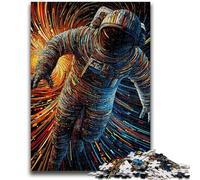 Jigsaws 1000 Pieces for Teenagers Fantasy Astronaut Decompressing Intellectual Educational Toy Perfect Decoration 50x75cm