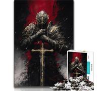 Jigsaws 1000 Pieces for Teenagers Fantasy Knight 1000 Pieces for Teenagers,is Ideal As Gifts for The Whole Family Suitable for And 14 (size 38x26cm)