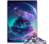 Jigsaws 1000 Pieces for Teenagers Floating Palace Help The Brain Exercise Addictive Toys to Cultivate Patience Wall Decoration 50x75cm