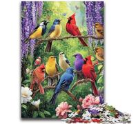 Jigsaws 1000 Pieces for Teenagers Flower And Bird World Stress Reliever Difficult Challenge Deal As Gifts for The Whole Family 50x75cm