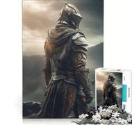 Jigsaws 1000 Pieces for Teenagers Forgotten Warrior, Impossible Game, Difficult And Challenge, Unique Birthday And Xmas Gifts 38X26CM