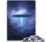 Jigsaws 1000 Pieces for Teenagers Galaxy Spaceship Puzzles for Adults,for Educational Game Challenge Toy Deal As Gifts for The Whole Family (26x38cm)
