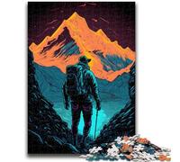 Jigsaws 1000 Pieces for Teenagers Golden Mountain Adventure Challenging To Complete But Fun And Humorous Birthday Present, Gifts, Wall Art 50x75cm