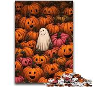 Jigsaws 1000 Pieces for Teenagers Halloween Pumpkin Soul Jigsaw,Educational Games Home Decoration Birthday Present, Gifts, Wall Art (50x75cm)