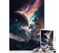 Jigsaws 1000 Pieces for Teenagers Interstellar Visions Jigsaw for Teenagers Enhance Memory Wishlist with Santa Claus Great Gifts for Gaming (50x75cm)
