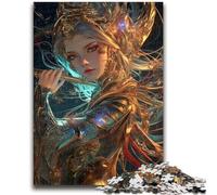 Jigsaws 1000 Pieces for Teenagers Japanese Female Ninja Warrior 1000 Pieces for Adults,Learning Educational Toys Family Games Unique Birthday And Gifts (50x75cm)