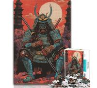 Jigsaws 1000 Pieces for Teenagers Japanese Ninja Warrior 1000 Piece Jigsaw,Educational Stress Relief Toy Gifts for Friends And Family (size 38x26cm)