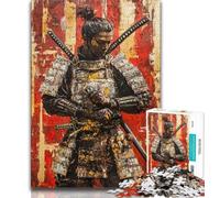 Jigsaws 1000 Pieces for Teenagers Japanese Ninja Warrior 1000 Piece Puzzle,Educational Stress Relief Toy Gifts for Friends And Family (size 38x26cm)