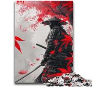 Jigsaws 1000 Pieces for Teenagers Japanese Samurai Katana Analysis And Logic Brain Teaser Game Birthday Gifts 50x75cm