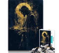 Jigsaws 1000 Pieces for Teenagers Jesus Teenager Puzzles,learning Educational for Is Ideal As A Gift for The Whole Family (size 38x26cm)