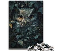 Jigsaws 1000 Pieces for Teenagers Jungle Owl Challenging To Complete But Fun And Humorous Birthday Present, Gifts, Wall Art 38x26cm