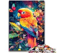 Jigsaws 1000 Pieces for Teenagers Jungle Parrot Help The Brain Exercise Addictive Toys to Cultivate Patience Wall Decoration 50x75cm