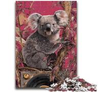 Jigsaws 1000 Pieces for Teenagers Koala Teenager Puzzles,Brain Intelligence Challenge Addictive Toys for Home Decoration (75x50cm)
