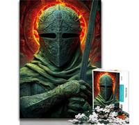 Jigsaws 1000 Pieces for Teenagers Magical Knight,Challenging Game And Family Play Educational Game for Birthday,Chrismas 38x26cm